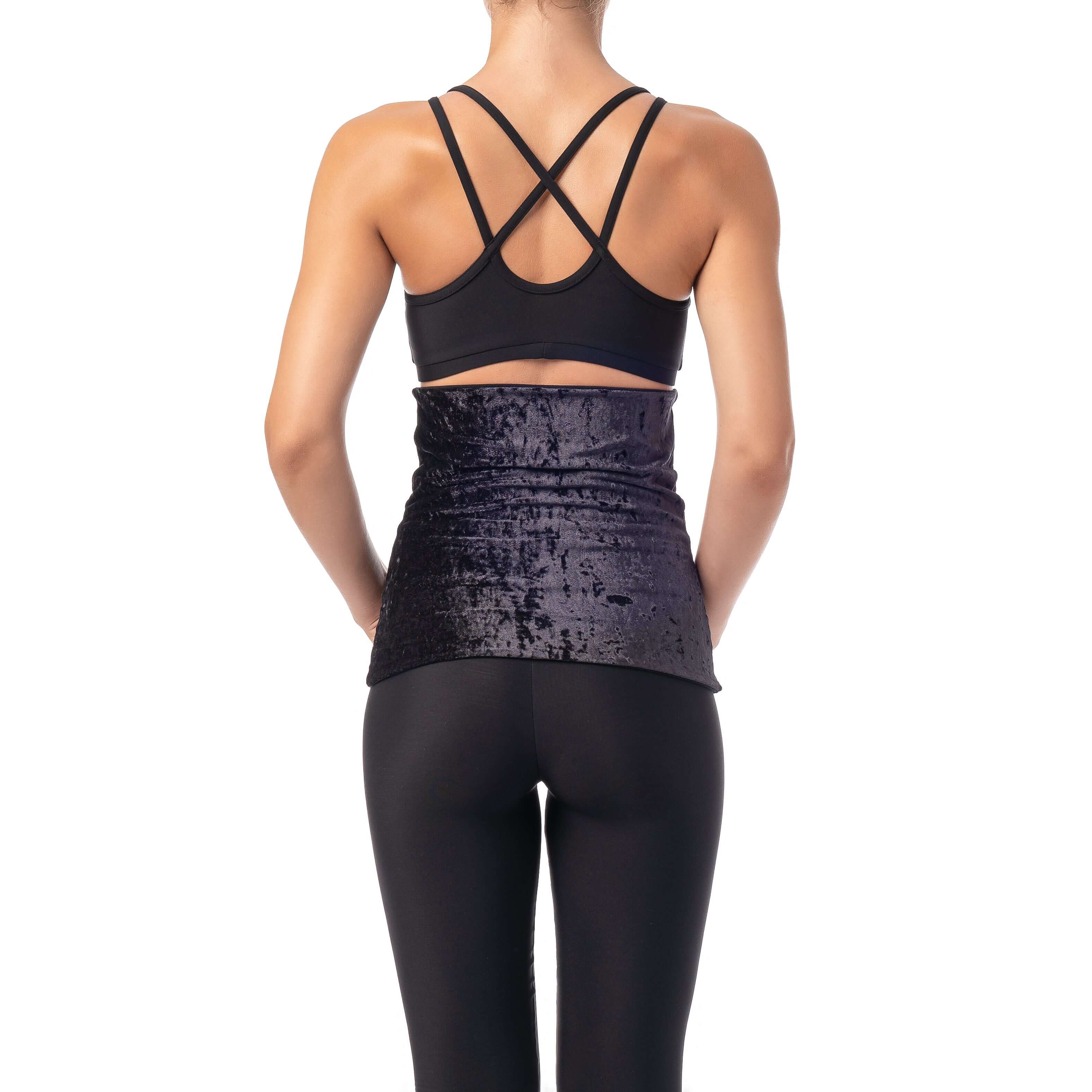 Velvet Back Warmer for Dancers - Image 18