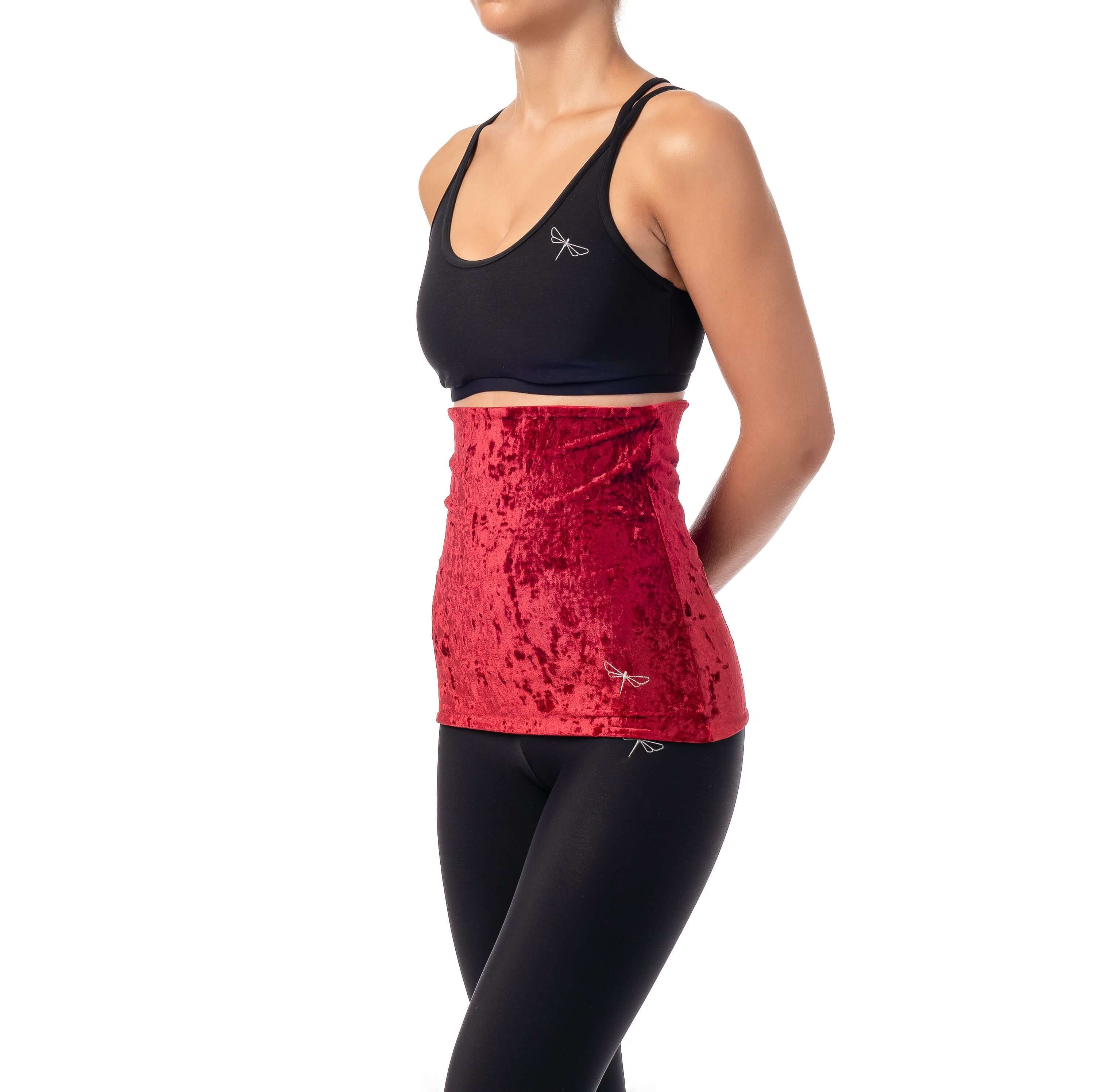 Velvet Back Warmer for Dancers - Image 31