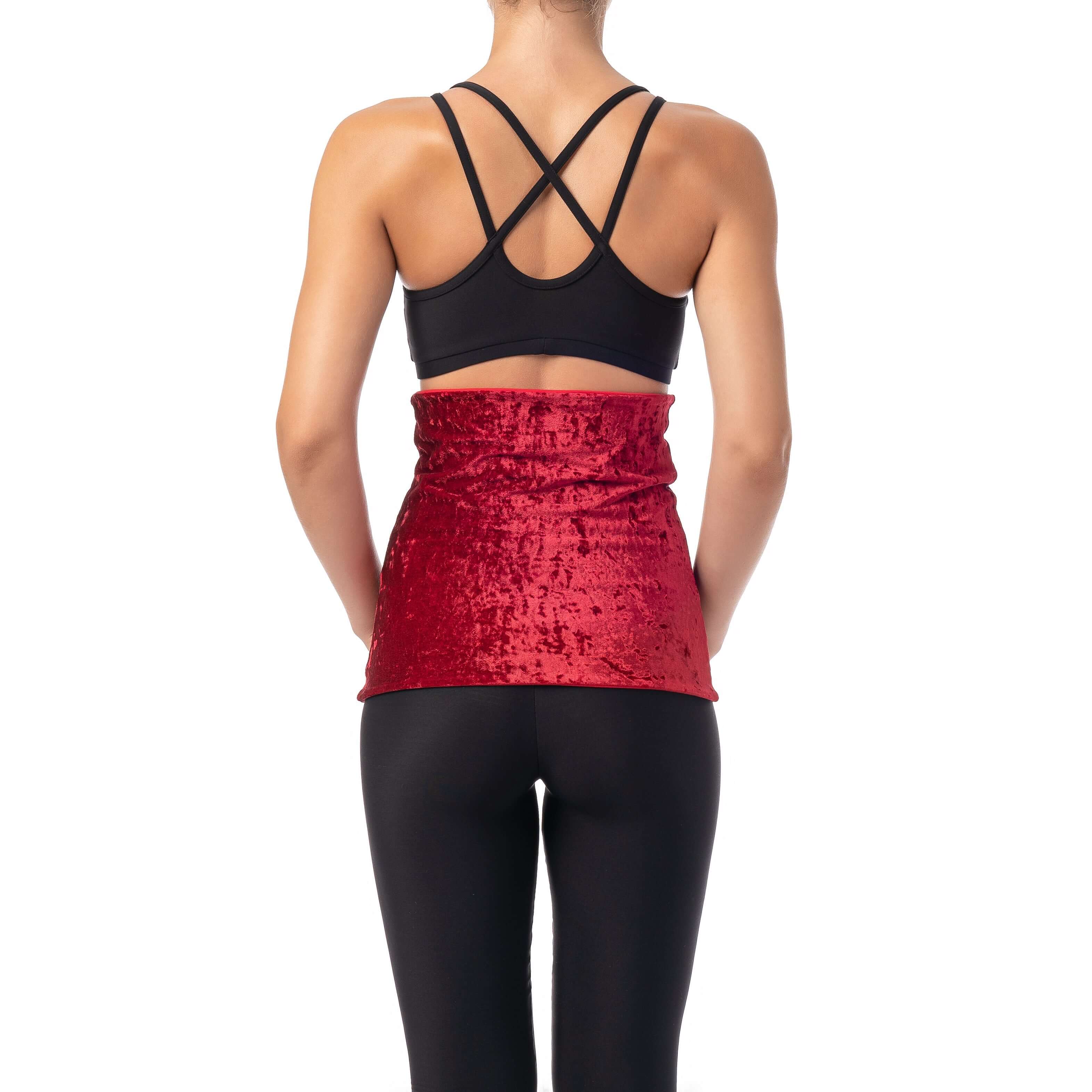Velvet Back Warmer for Dancers - Image 32