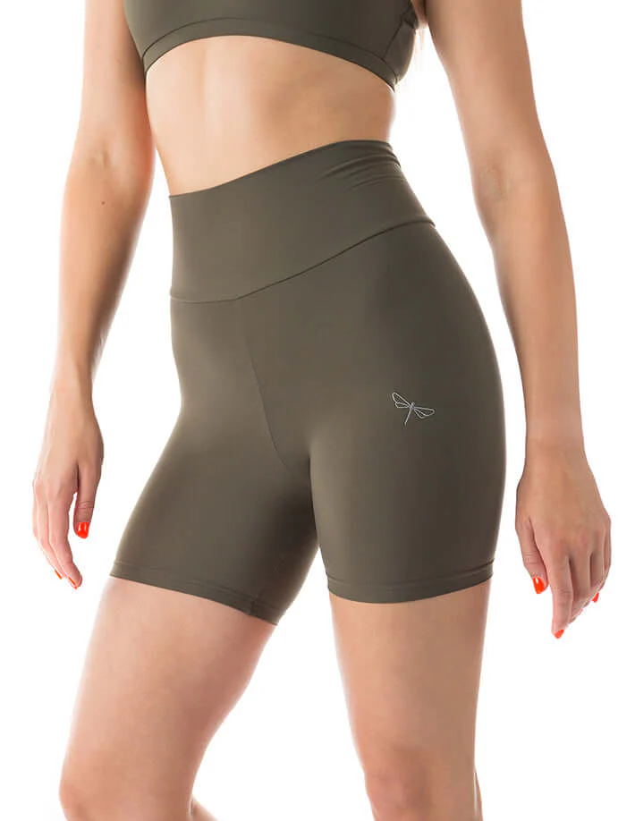 High Waisted Yoga Shorts, Short Leggings – Zoe - Image 12