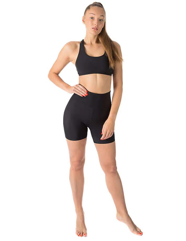 High Waisted Yoga Shorts, Short Leggings – Zoe - Image 6