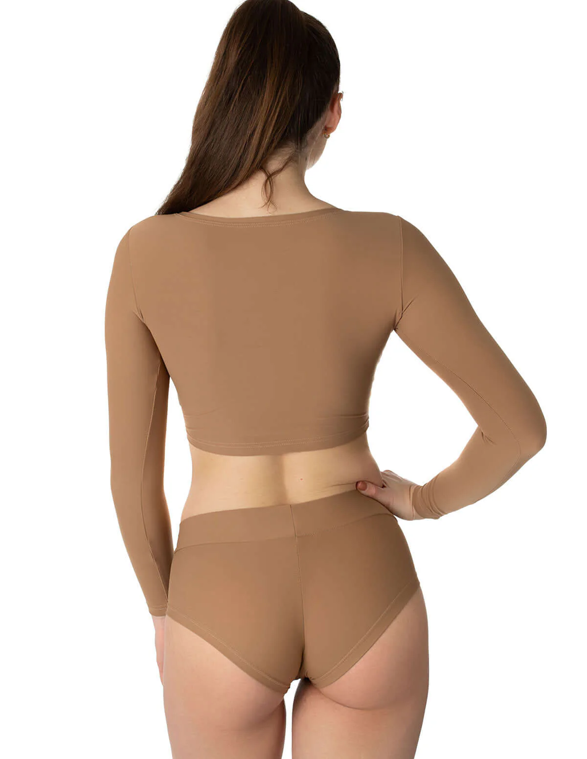 Long Sleeve Sports Crop Top – Pavi - Image 29