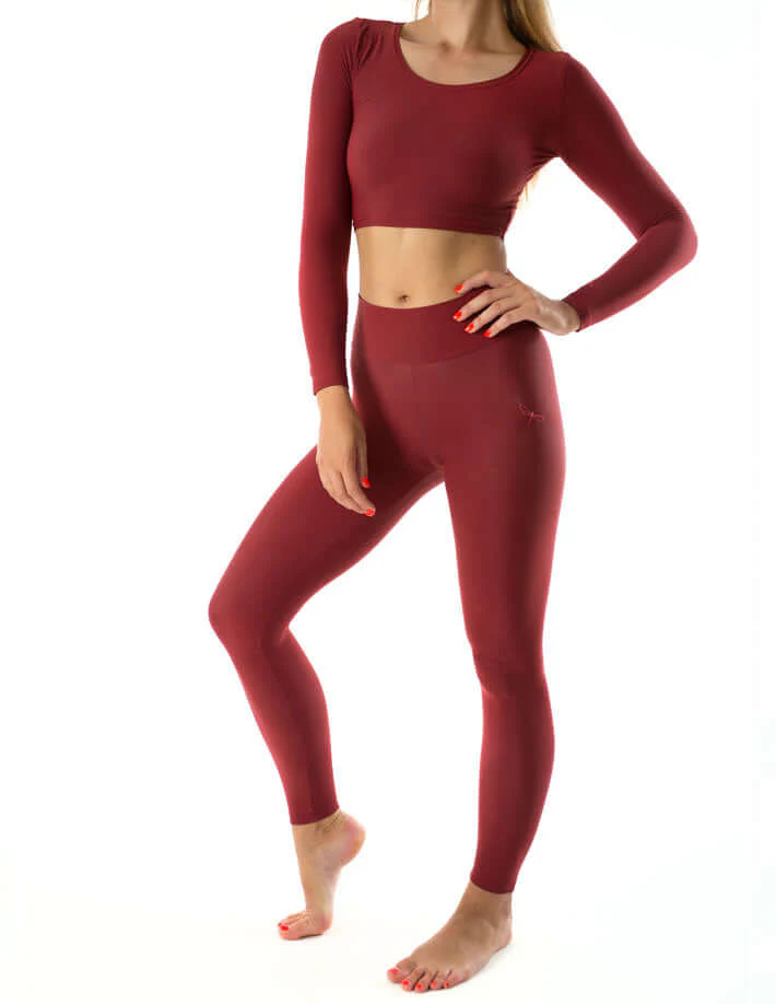 Long Sleeve Sports Crop Top – Pavi - Image 41