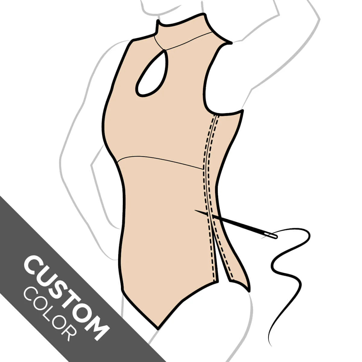 Custom Leotard for Gymnastics – Daria - Image 18