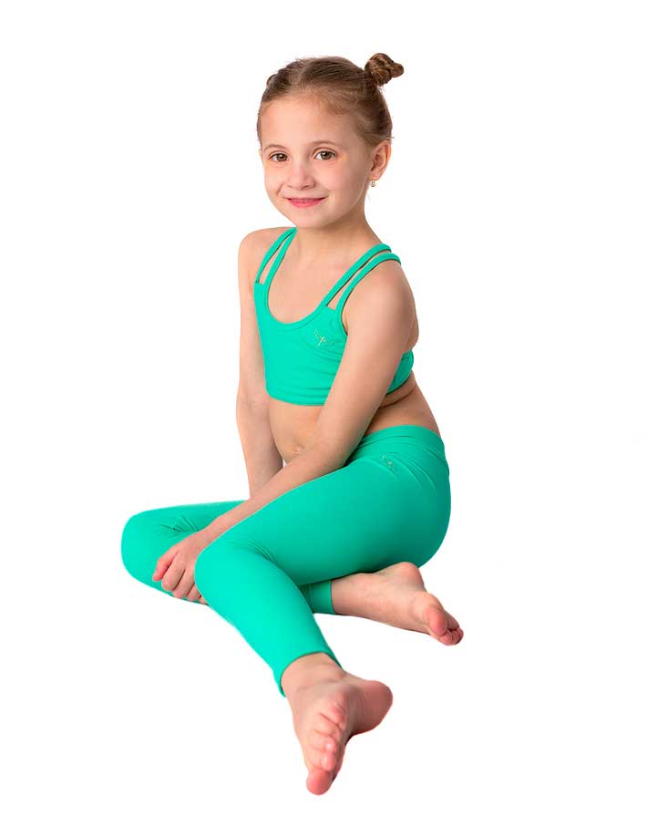 Kids – Girls' Leggings – Flora - Image 14