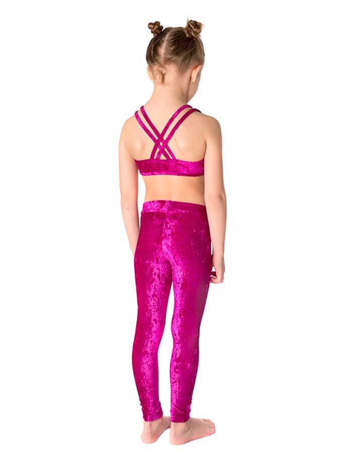 Kids – Girls' Leggings – Flora - Image 36