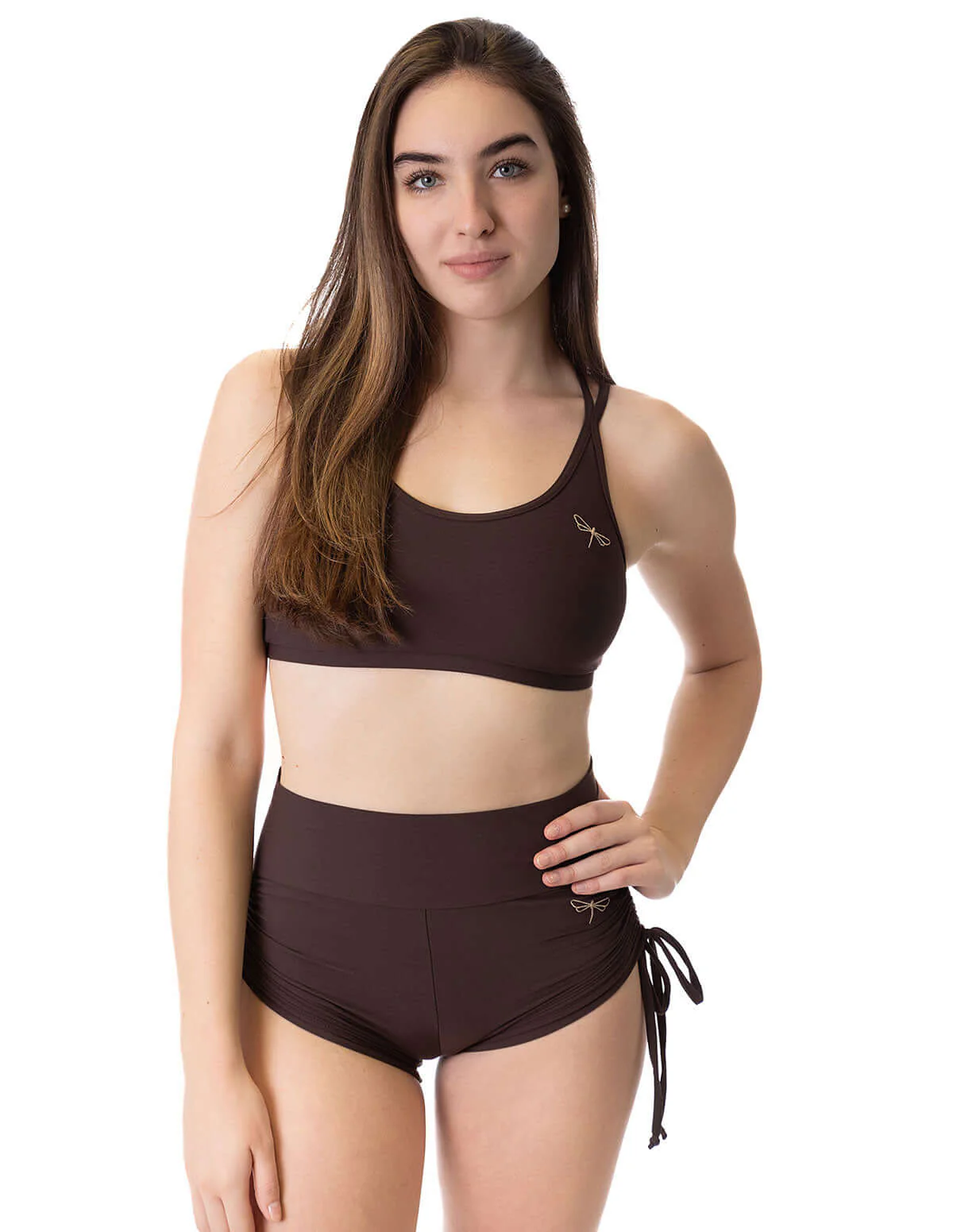 High Waist Drawstring Pole Shorts – Emma - Image 14