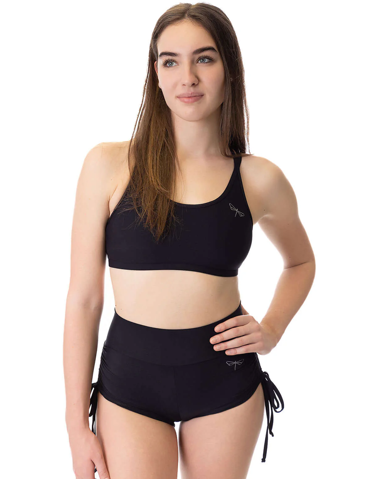 High Waist Drawstring Pole Shorts – Emma - Image 28