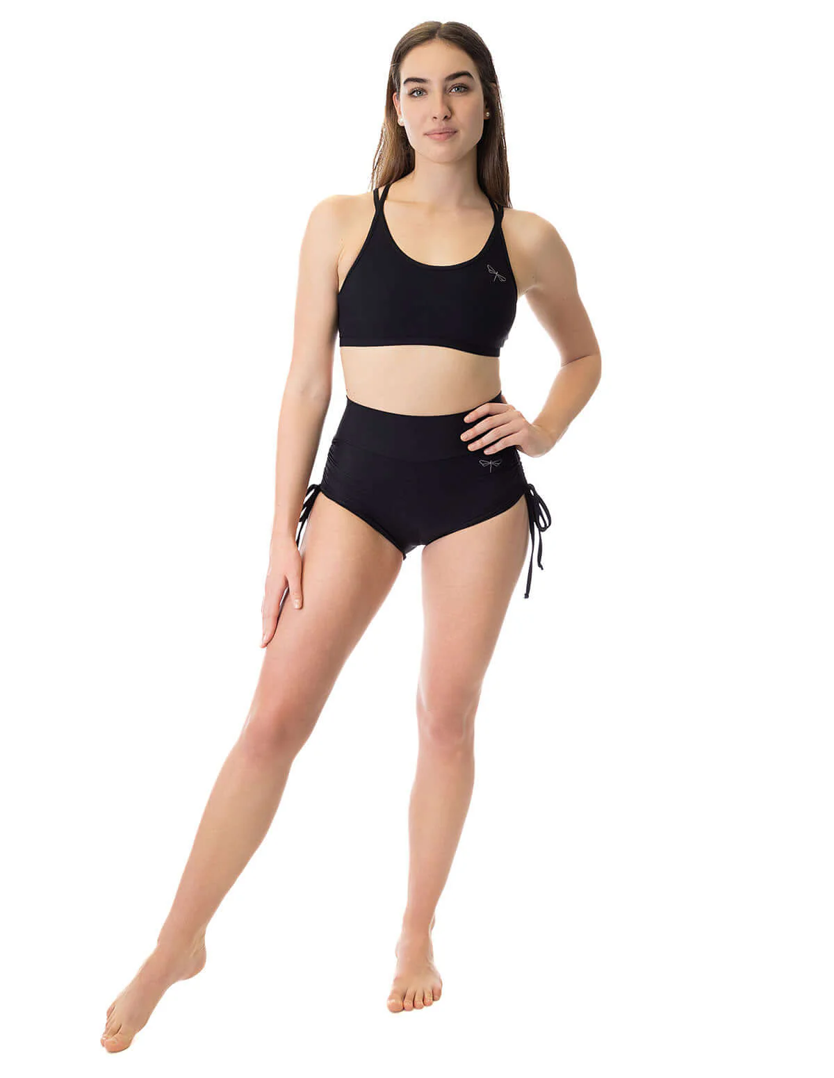 High Waist Drawstring Pole Shorts – Emma - Image 30