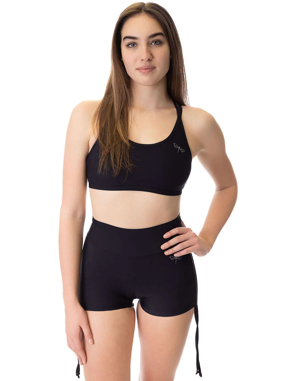 High Waist Drawstring Pole Shorts – Emma - Image 35