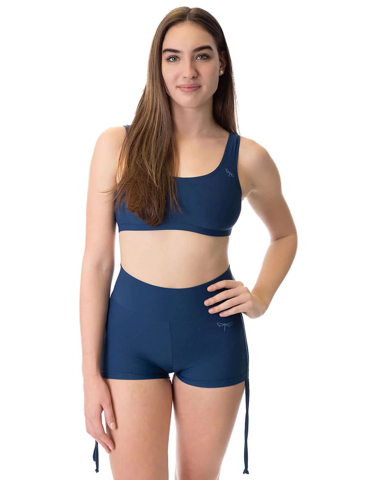 High Waist Drawstring Pole Shorts – Emma - Image 40