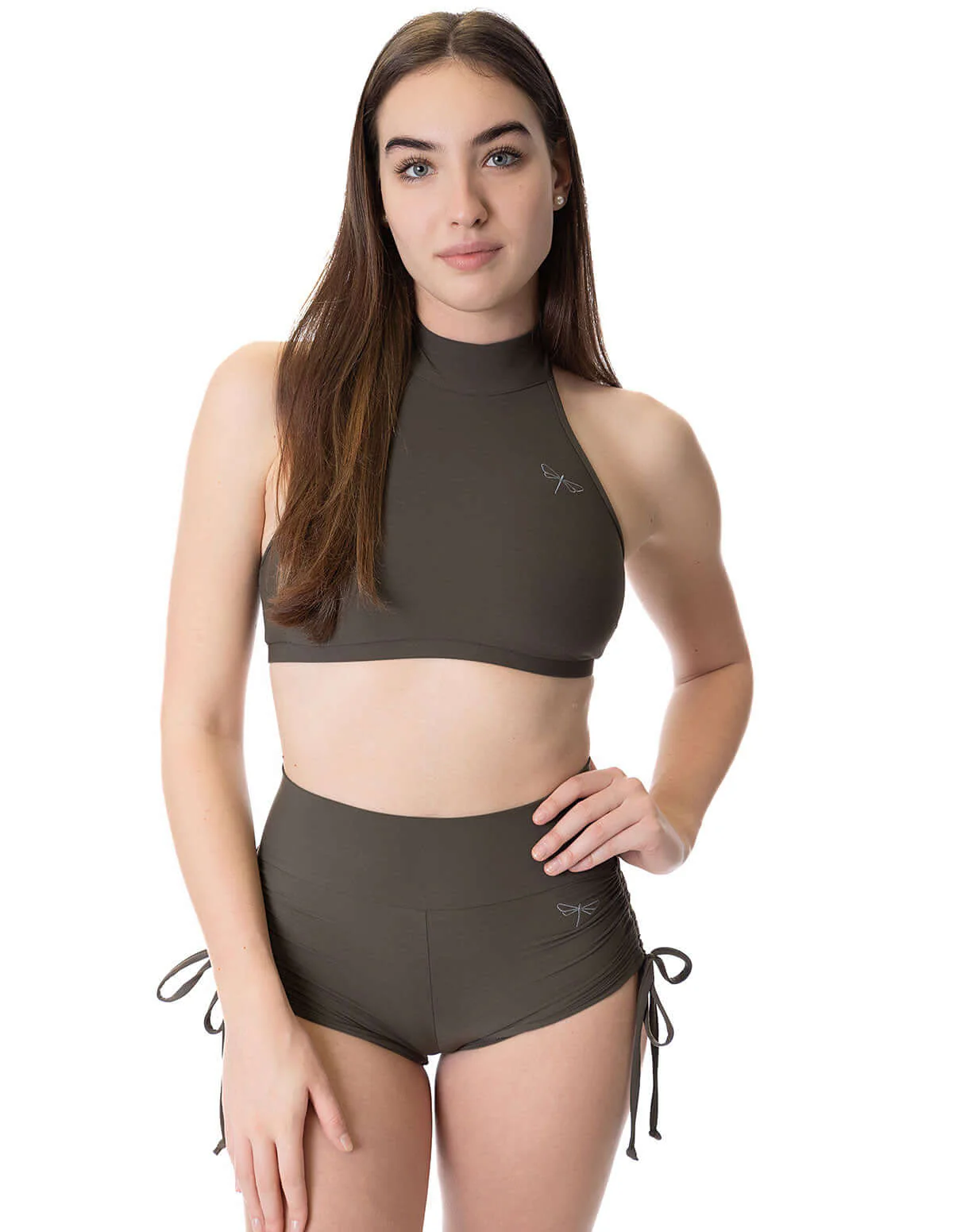 High Waist Drawstring Pole Shorts – Emma - Image 46