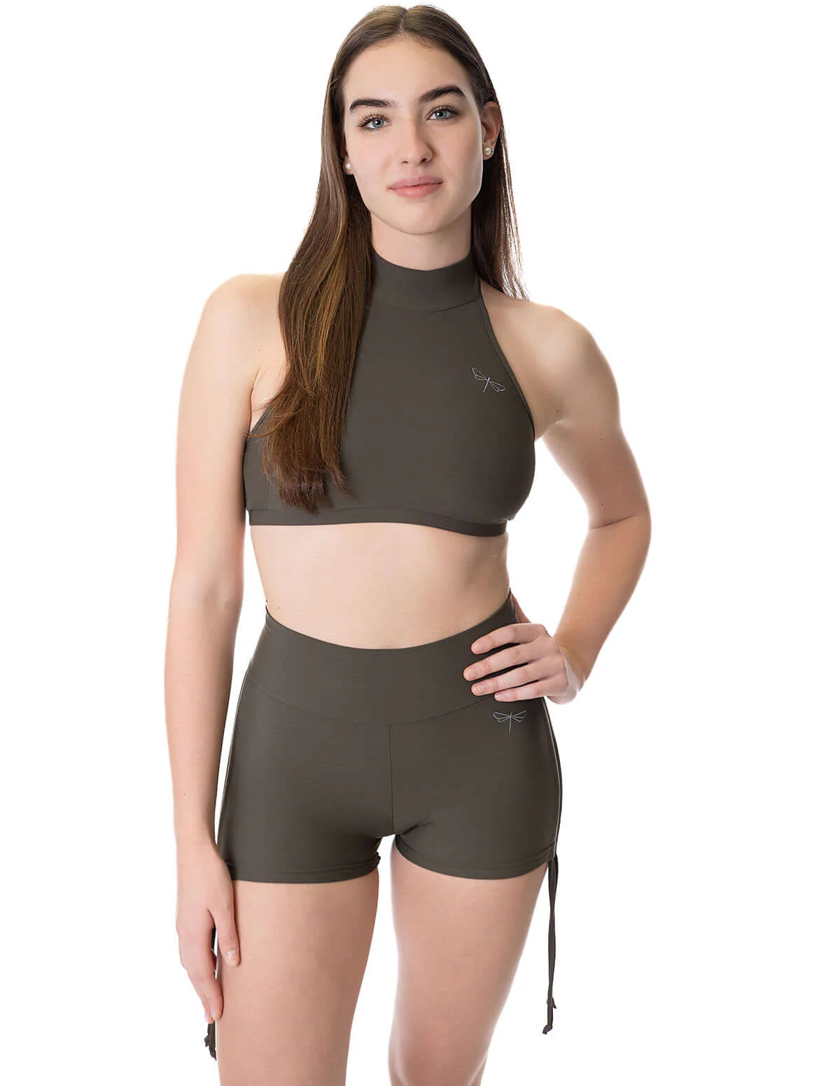 High Waist Drawstring Pole Shorts – Emma - Image 47