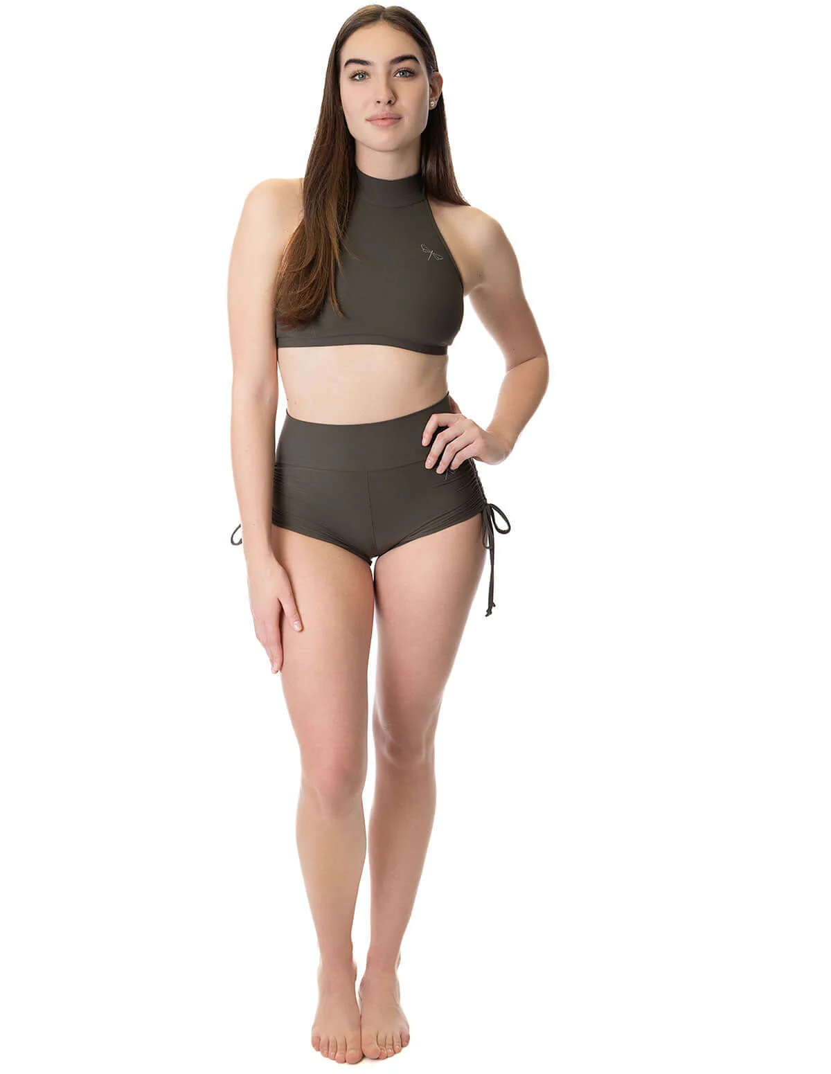 High Waist Drawstring Pole Shorts – Emma - Image 51
