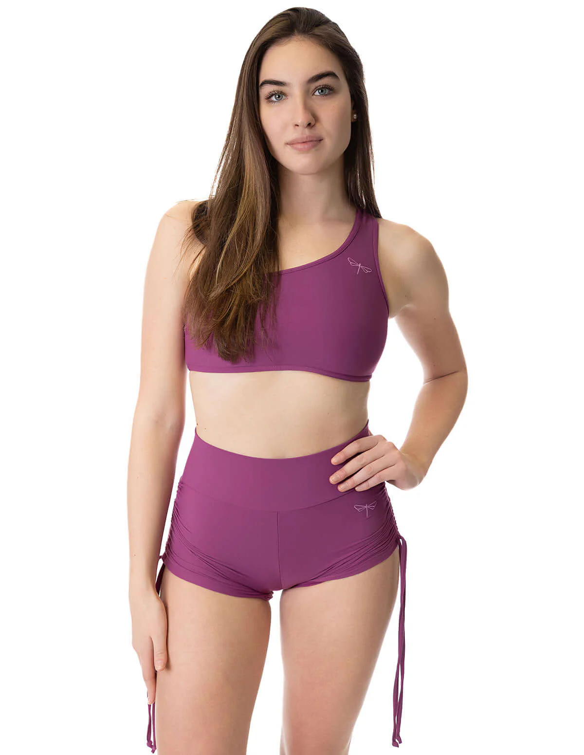 High Waist Drawstring Pole Shorts – Emma - Image 60