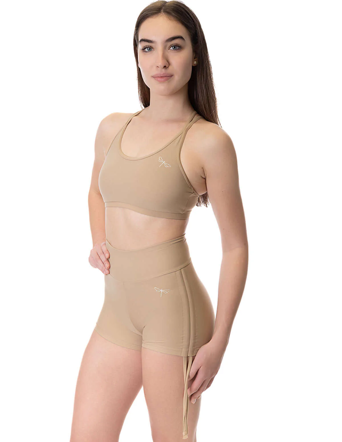 High Waist Drawstring Pole Shorts – Emma - Image 68