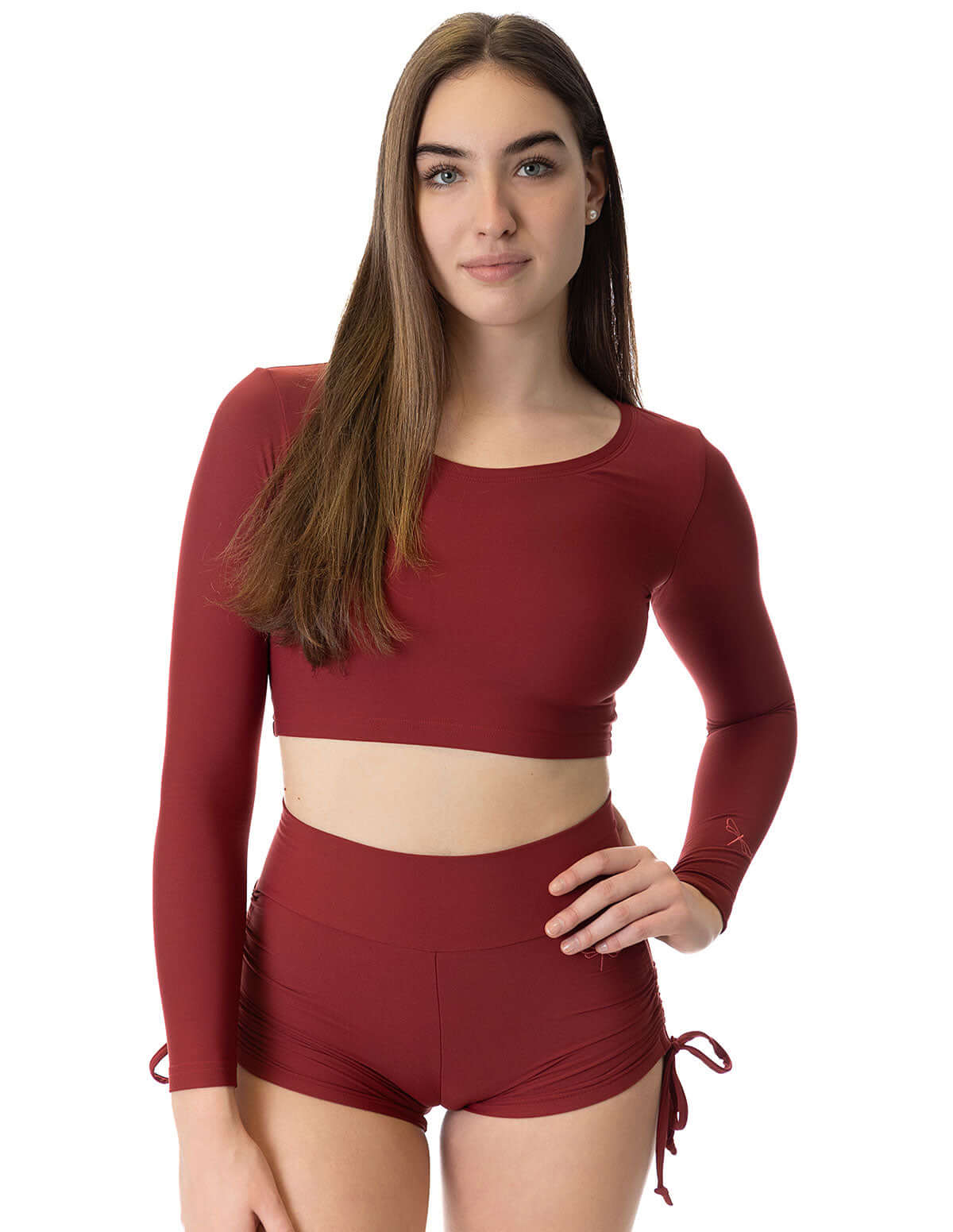 High Waist Drawstring Pole Shorts – Emma - Image 8