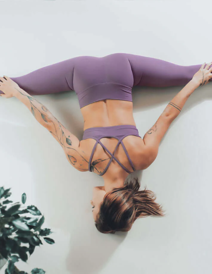 Mid Rise Leggings, Full-Length Yoga Leggings – Adriana - Image 45