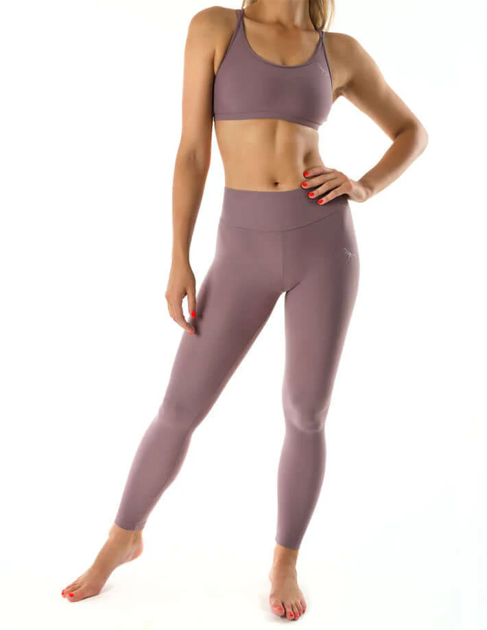 Mid Rise Leggings, Full-Length Yoga Leggings – Adriana - Image 50