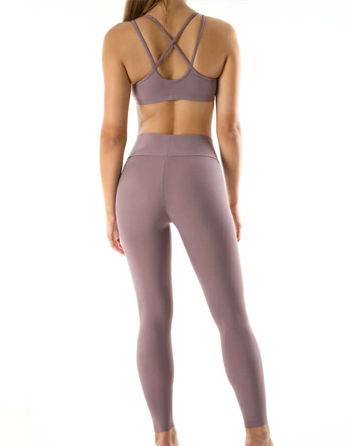 Mid Rise Leggings, Full-Length Yoga Leggings – Adriana - Image 51