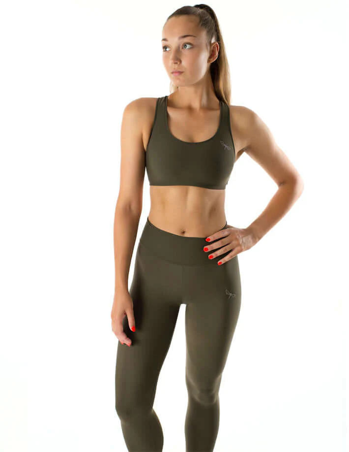 Mid Rise Leggings, Full-Length Yoga Leggings – Adriana - Image 55