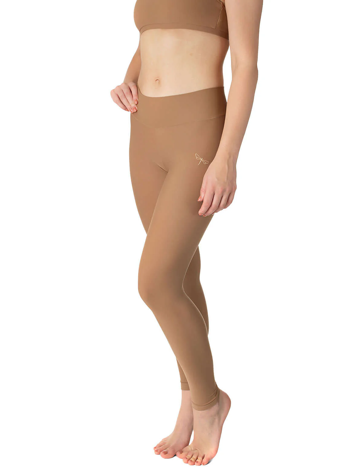 Mid Rise Leggings, Full-Length Yoga Leggings – Adriana - Image 70