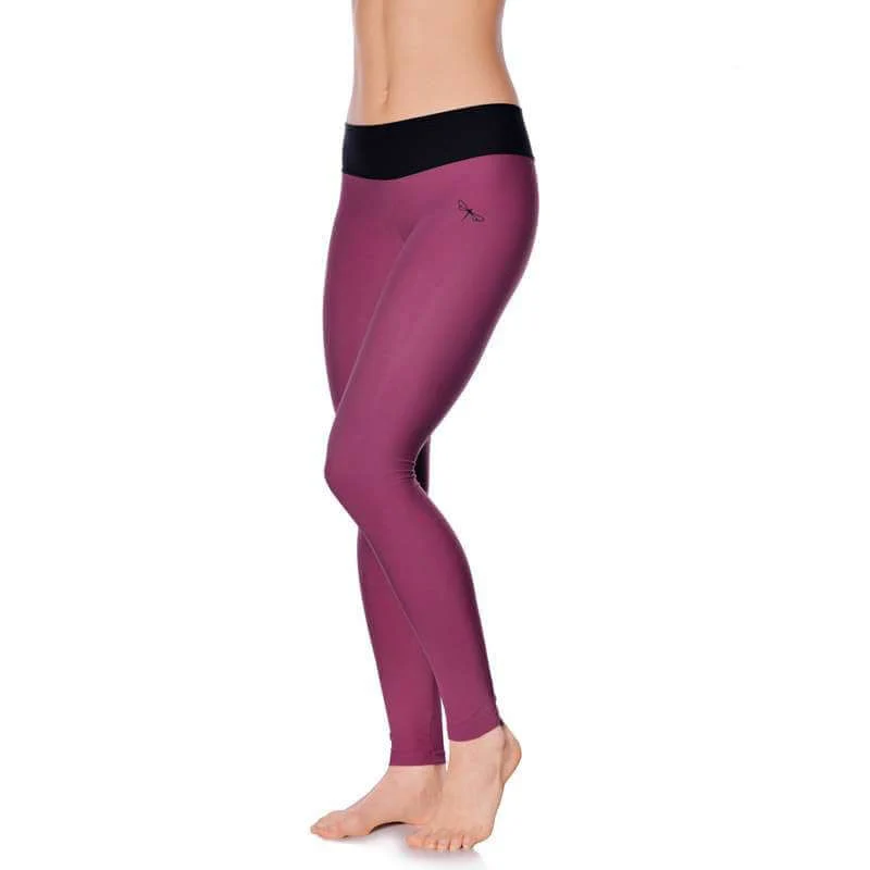 Mid Rise Leggings, Full-Length Yoga Leggings – Adriana - Image 96