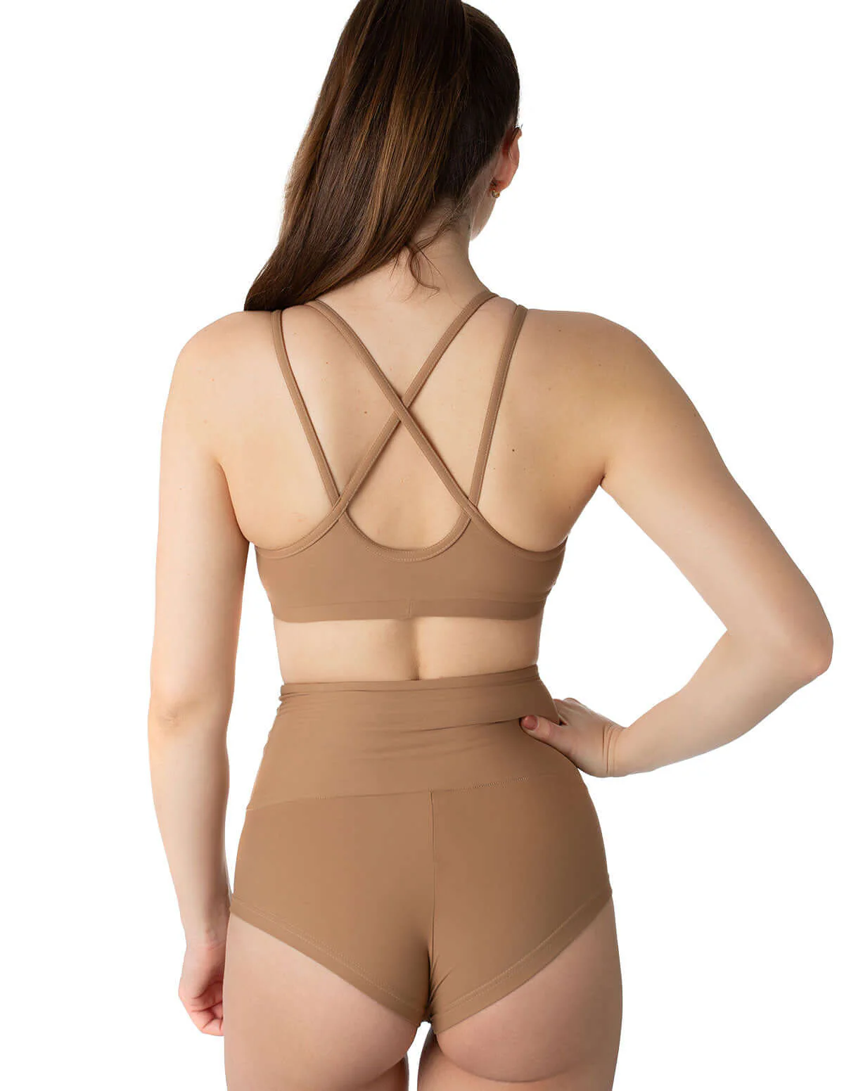 High Waist Pole Dance Shorts – Betty - Image 47