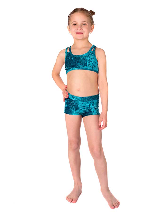 Kids – Girls' Pole Dance Shorts – Elsa - Image 11