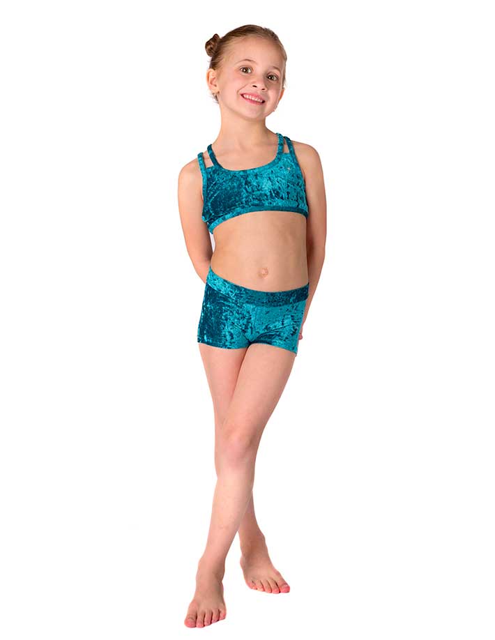 Kids – Girls' Pole Dance Shorts – Elsa - Image 12