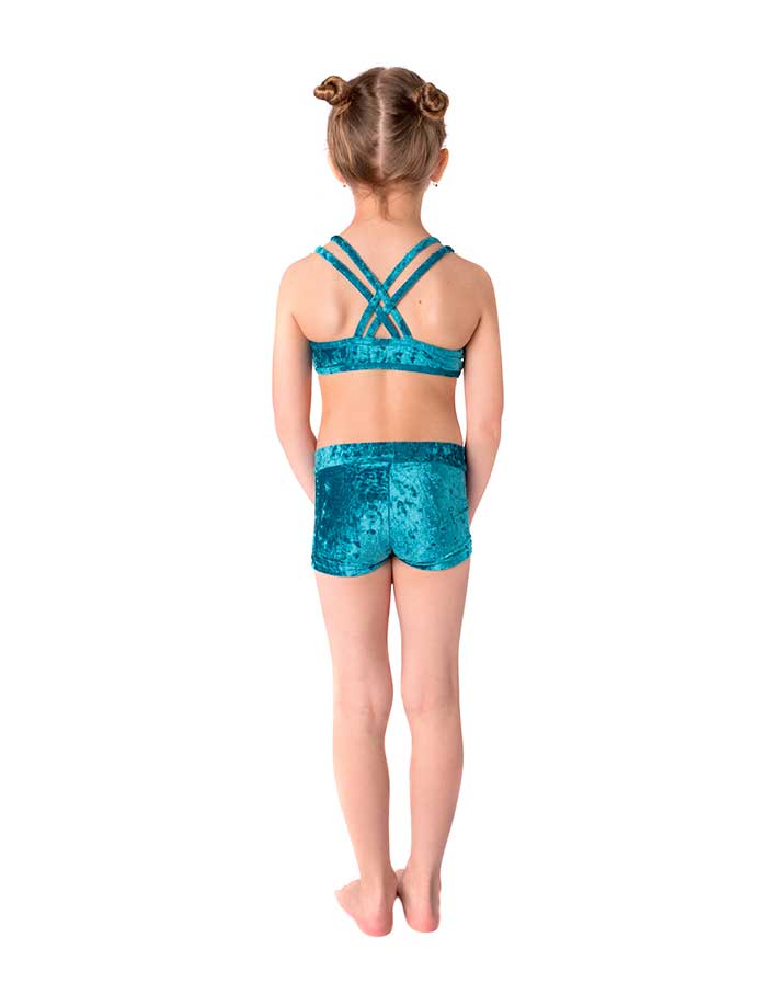 Kids – Girls' Pole Dance Shorts – Elsa - Image 14