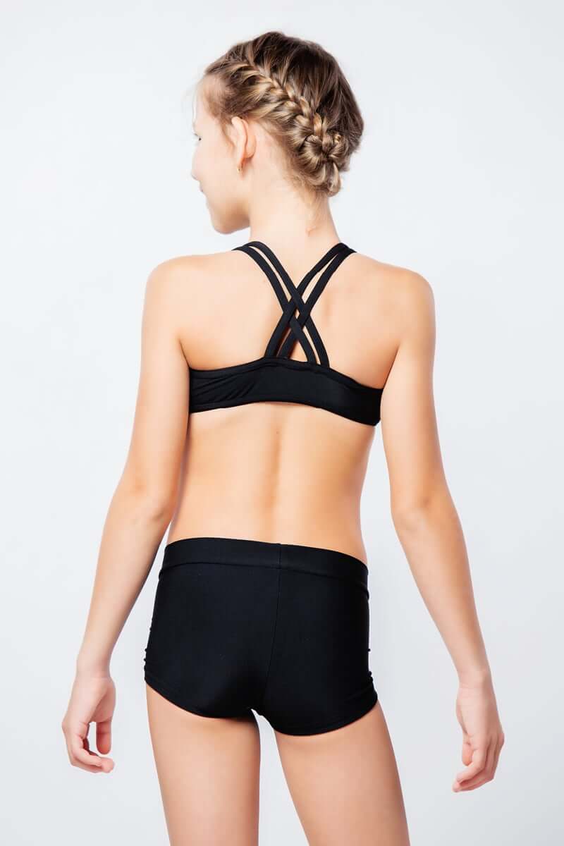 Kids – Girls' Pole Dance Shorts – Elsa - Image 19