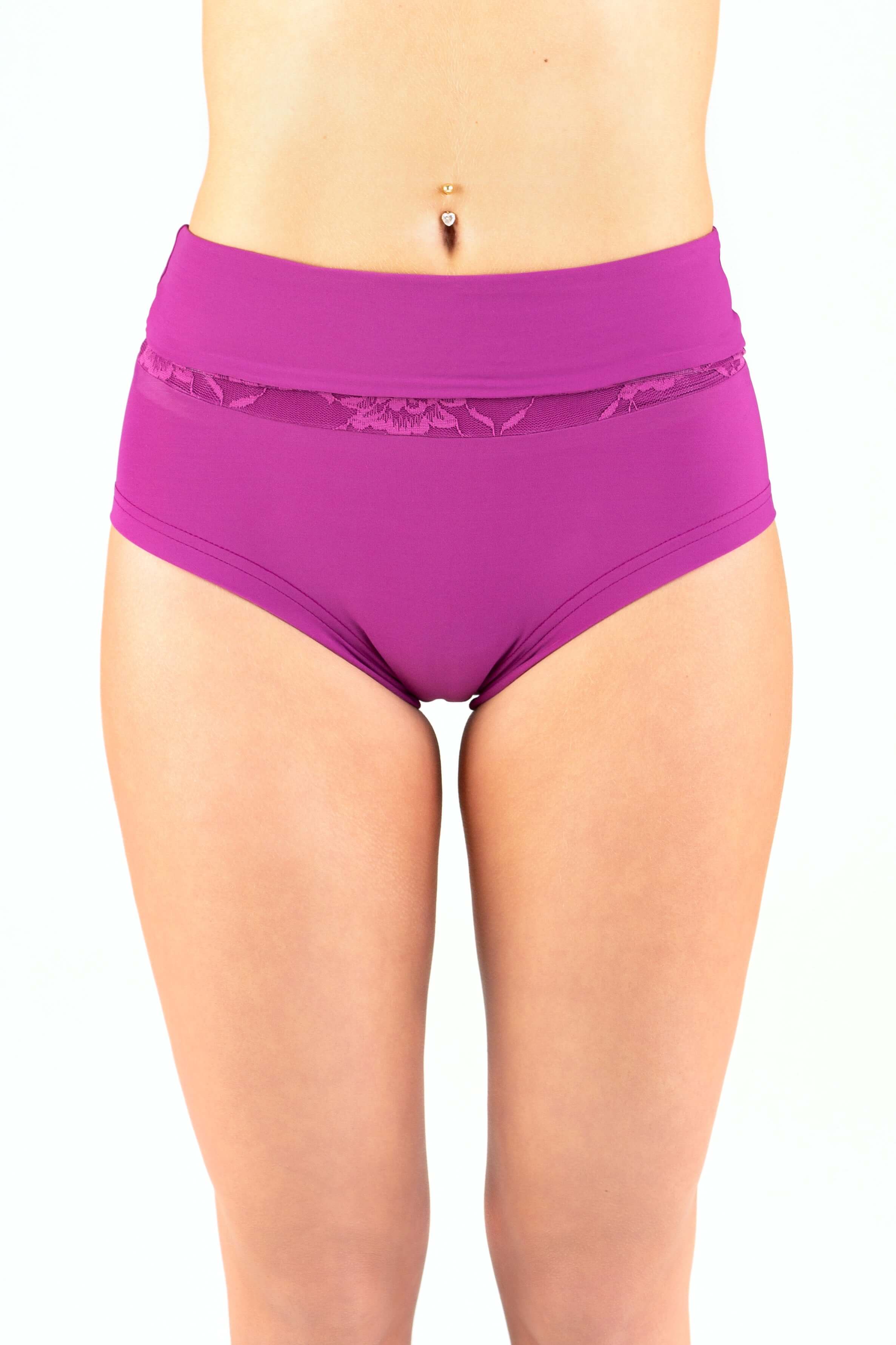 High-Waisted Lace Pole Shorts – Betty - Image 13