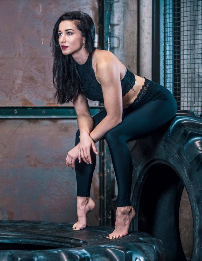 Sport Leggings with Lace – Adriana - Image 11