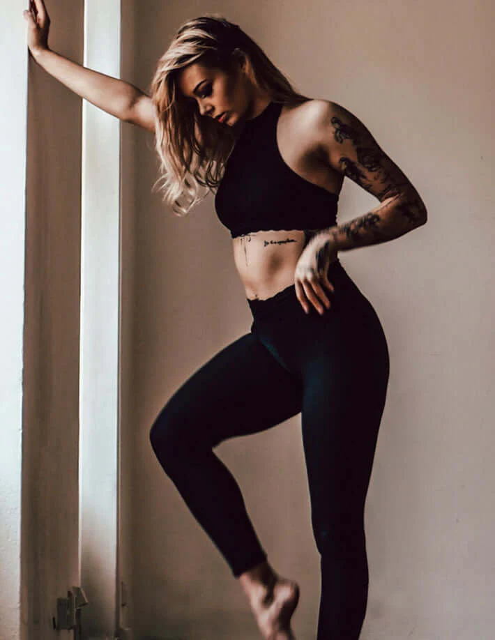 Sport Leggings with Lace – Adriana - Image 12