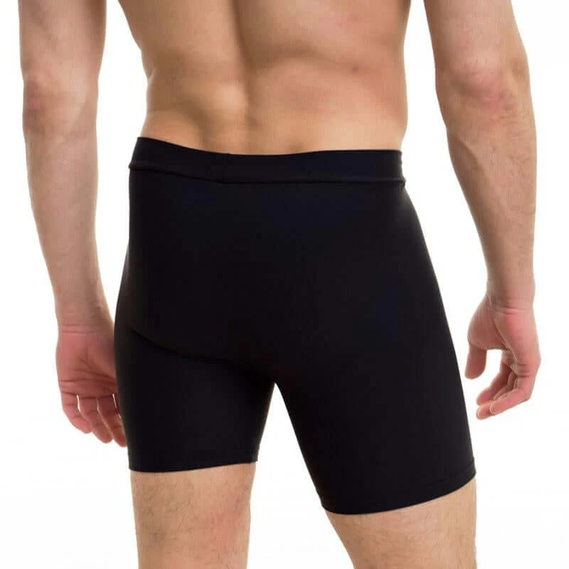 Men's Hot Yoga Shorts, Sweatproof Lycra Fit – James - Image 12
