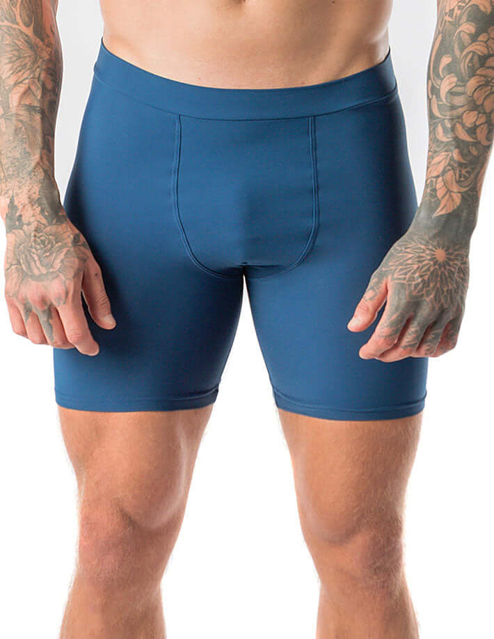 Men's Hot Yoga Shorts, Sweatproof Lycra Fit – James - Image 13