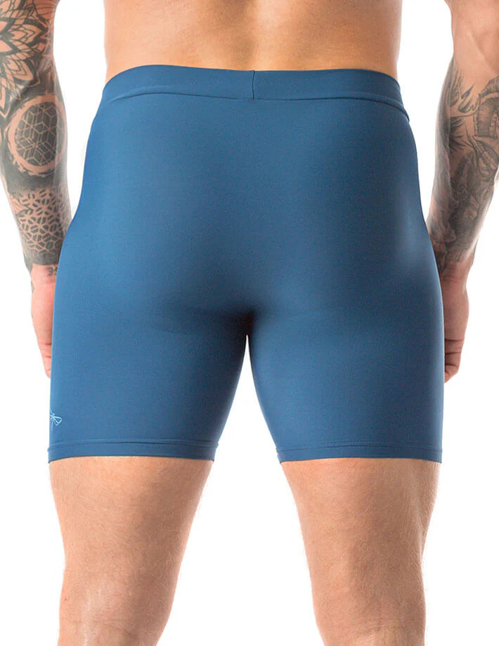 Men's Hot Yoga Shorts, Sweatproof Lycra Fit – James - Image 15