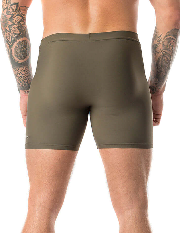 Men's Hot Yoga Shorts, Sweatproof Lycra Fit – James - Image 9