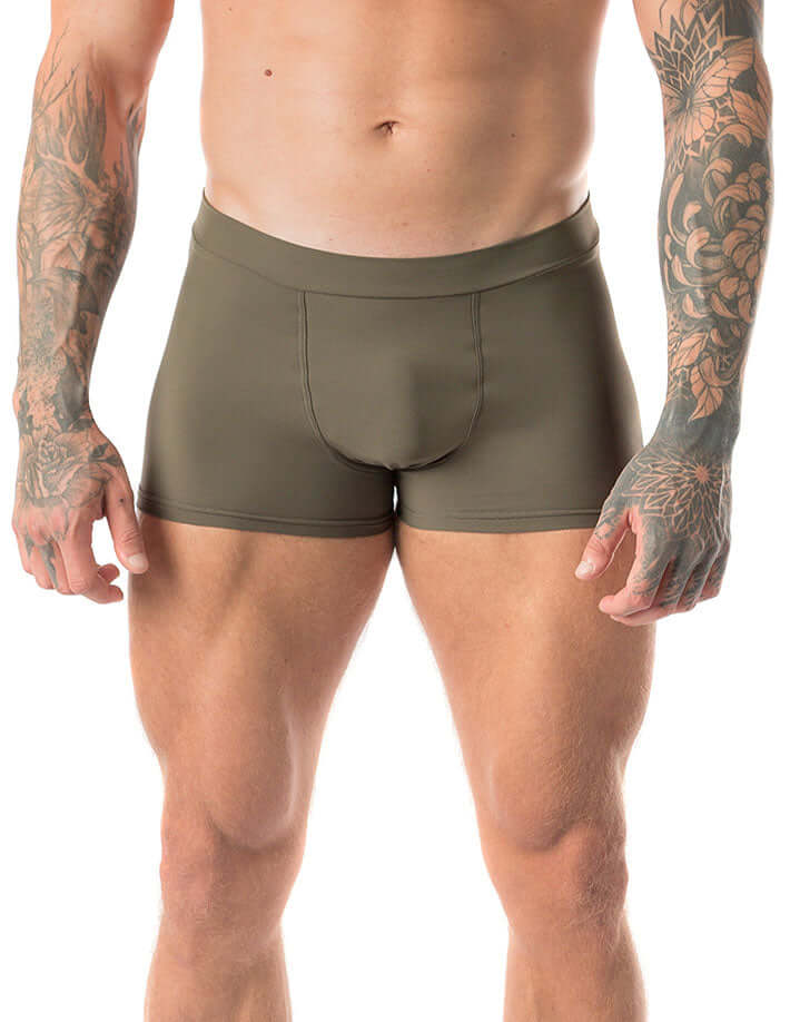 Men's Bikram Yoga Shorts, Sweatproof Lycra Fit – Mike - Image 5