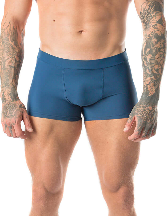 Men's Bikram Yoga Shorts, Sweatproof Lycra Fit – Mike - Image 8