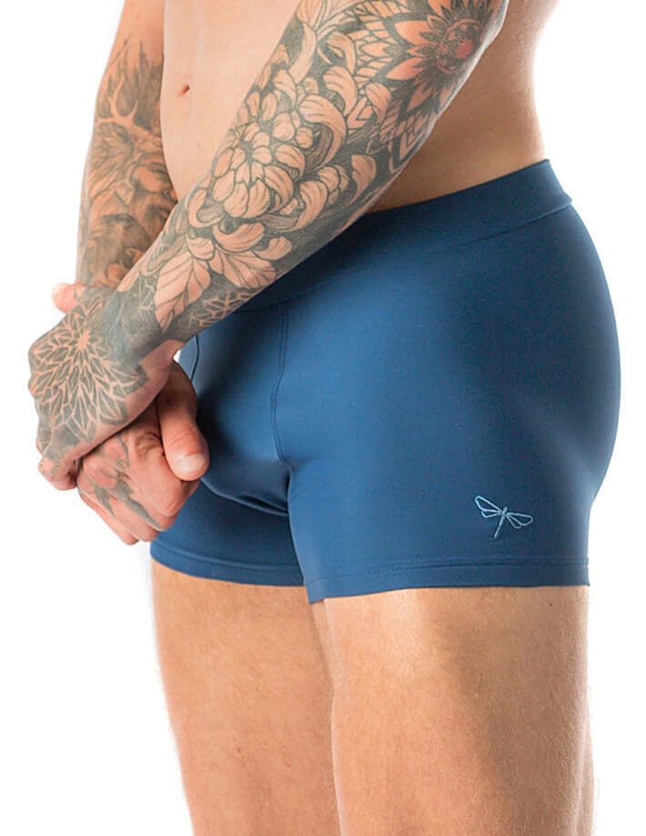 Men's Bikram Yoga Shorts, Sweatproof Lycra Fit – Mike - Image 9