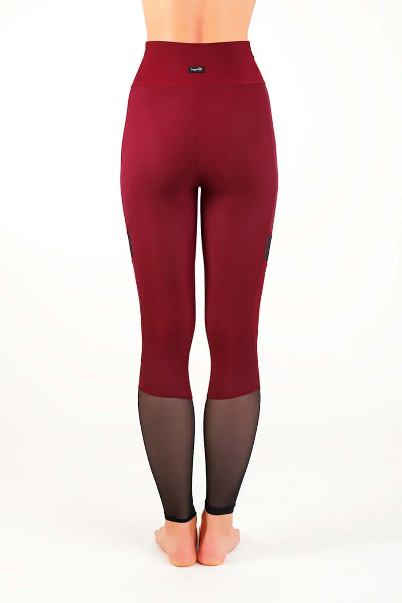 Mesh Leggings, High Waist – Barbara - Image 14