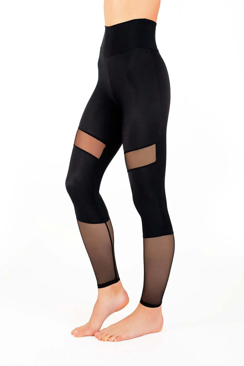 Mesh Leggings, High Waist – Barbara - Image 9