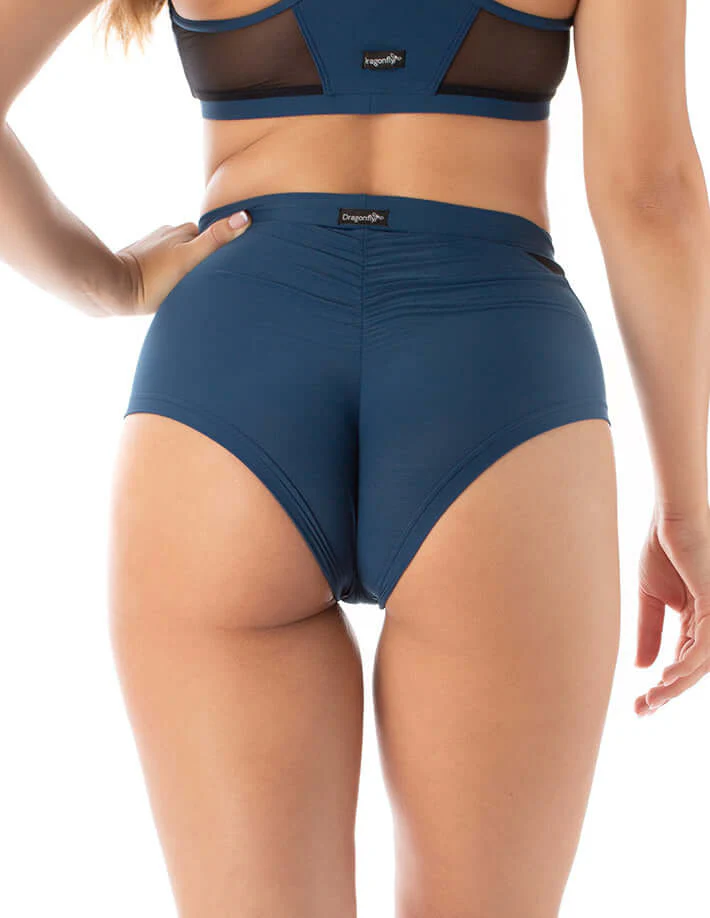 High Waist Mesh Pole Shorts – Monica - Image 13