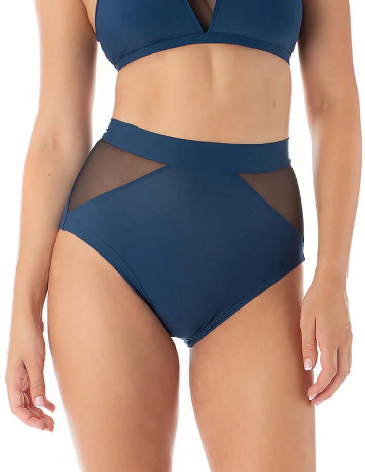 High Waist Mesh Pole Shorts – Monica - Image 14