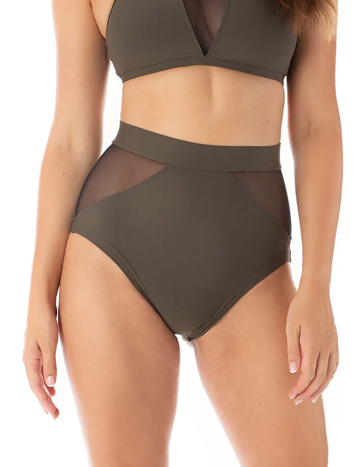 High Waist Mesh Pole Shorts – Monica - Image 22