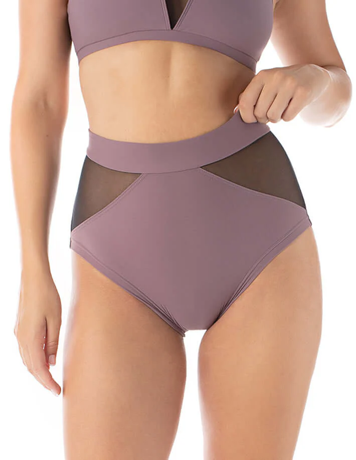 High Waist Mesh Pole Shorts – Monica - Image 25