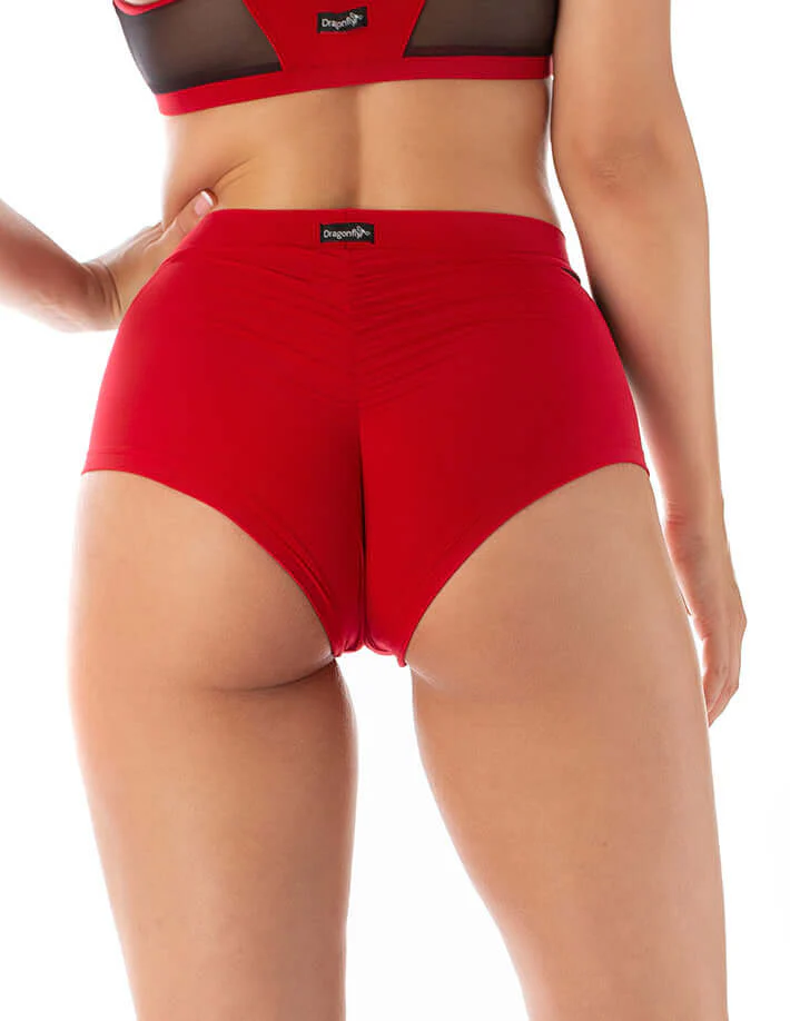 High Waist Mesh Pole Shorts – Monica - Image 32