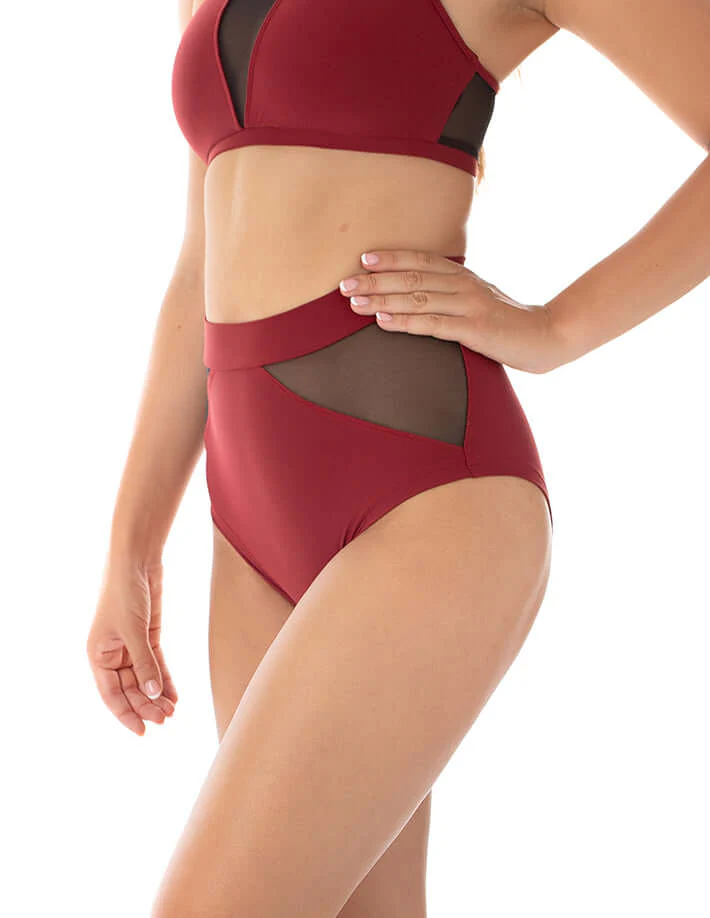 High Waist Mesh Pole Shorts – Monica - Image 5